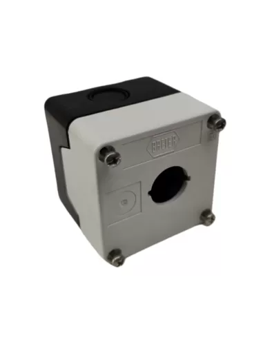 Couvercle de cassette Allen-Bradley PN22-1H-PG Breter gris 1 trou d 22 mm pg11//16