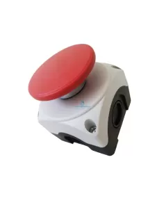 Panneau de boutons gris Lovato lpzp1b810 avec bouton champignon (2nc)