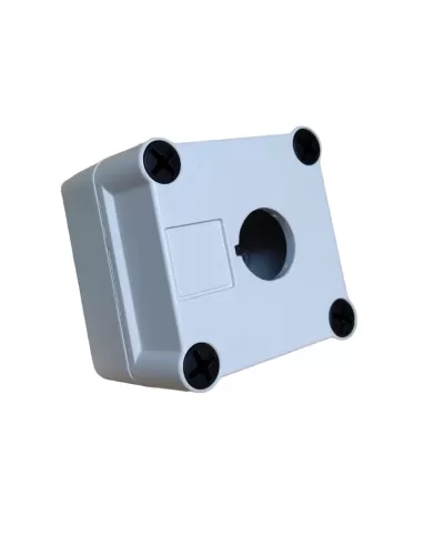 Ge power 189001 p9epe01 panneau de boutons en plastique vide avec 1 trou