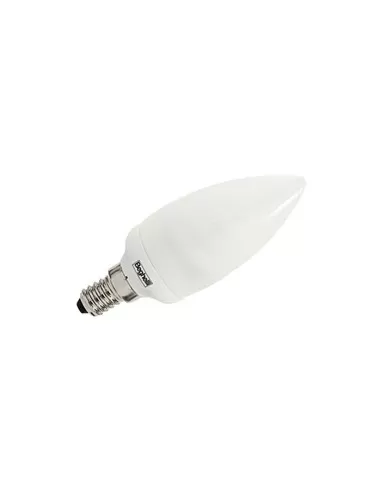 Beghelli 50408 bombilla compacta oliva 9w 230v e14 2700°k