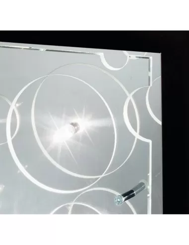 De majo 0chee0a05 cheese//a5//p5 chrome crystal wall lamp