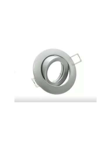 Flos 01 1016 02 65 zzbasic faretto incasso orientabile 12v adj qr-cbc51 50w d 83mm grigio