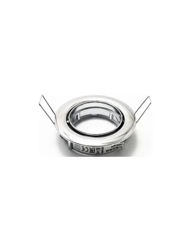 Flos 01 1016 21 65 basic faretto orientabile 12v adj qr-cbc51 50w d 83mm nickel satinato