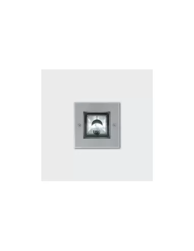 Iguzzini ligh-up recessed spotlight 130x130 steel 10w g4 12v ip67 wall washer flood optic 63° 3 b254 013 0