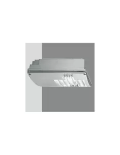 Placa de anclaje a pared gris Iguzzini para radio 256x256x90 3 1080 015 0