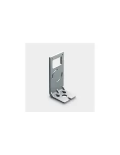 Plaque de connexion sol//mur en fonte grise Iguzzini pour projecteur lingot