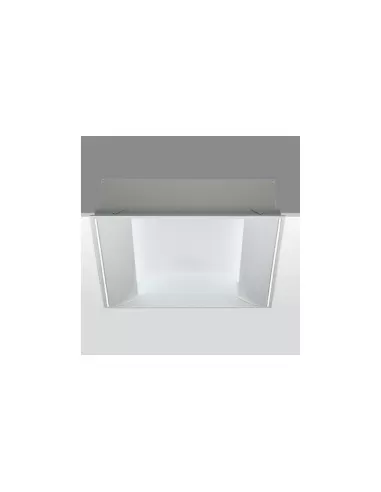 Socle pour plafonnier encastré blanc Iguzzini 596x596 2x55w TC-L 2G11 à intensité variable électronique DALI 3 3630 001 0