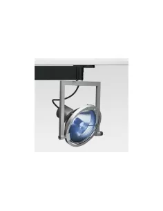 Iguzzini 3 4893 074 0 large track light 70w hit g12 electronic grey/black 220-240v flood 38°