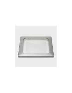 Iguzzini customizable skirt 237x237 polycarbonate with transparent grey screen//nitric 3 6045 0a1 0