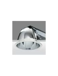 Iguzzini optica recessed spotlight white/aluminum 2x26w 230v g24d-3 ø251x170 3 8306 039 0
