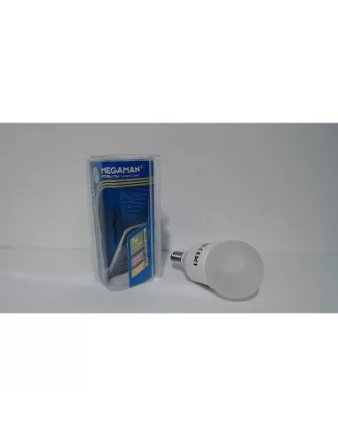 Lampe sphérique électronique Megaman 11586 mm E14 blanc chaud 7W 230 V sans WP 011586