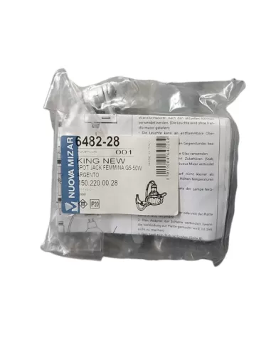 Mizar 6482-28 King New Spot Jack femelle G5-50W argent