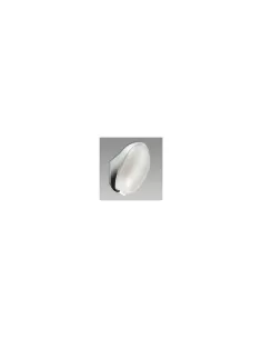 Plaf 1x22w transp silver finish