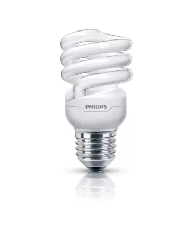 Philips Mtor12y12cdl Tornado espiral 12wcdl 220-240v e27 6500�k frío