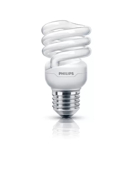 Philips Mtor12y12cdl Tornado spiral 12wcdl 220-240v e27 6500?k fredda