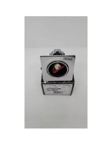 Prisma cuadrado LED cromo foco cuadrado cromado IP20 006237