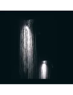 Viabizzuno viaf6 128 03 grande cabine de douche avec coffrage dissimulé