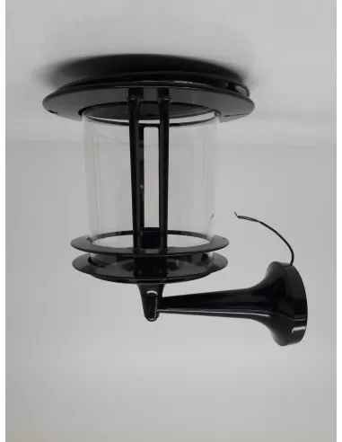Nobile illum finance applique vert foncé e27 max 100w diff transparent ip43