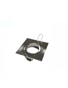 Projecteur encastré orientable Forma Lighting Multiquadro 16, 50 W, finition nickel, référence 513934