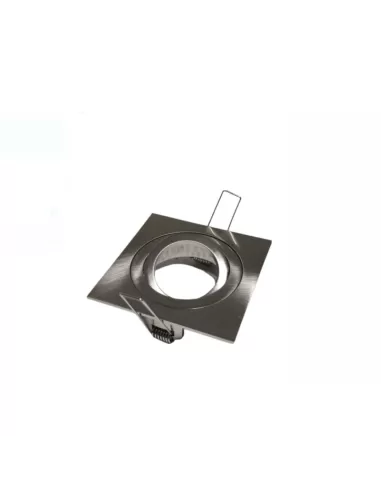 Projecteur encastré orientable Forma Lighting Multiquadro 16, 50 W, finition nickel, référence 513934