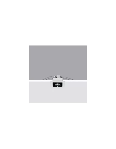 Iguzzini 3 m990 701 0 m990 cadre quad picc laser profond avec 1 led blanc chaud
