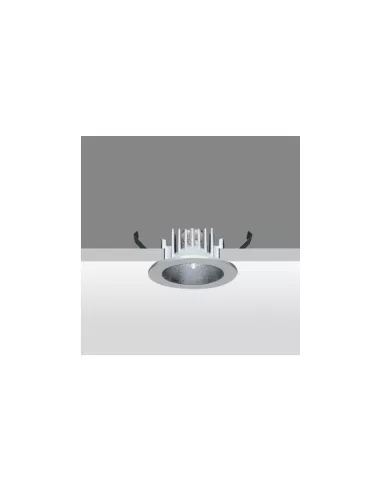 Iguzzini 3 8038 039 0 fixe rond laser encastré 20w 12v qt 9