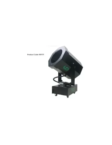 Skyway 2500 locator light w//lamp 2500w hmi 6000°k horizontal motorized movement ip44 991171