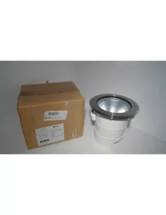 Ares stella recessed ceiling light 1x26w tc-d g24d-3 symmetrical stainless steel ip67 590913