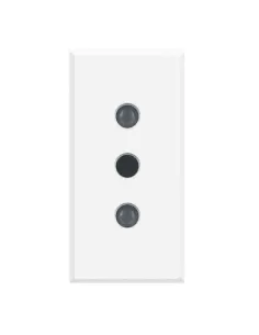Bticino axolute white socket 2p t 10a 250v hd4113
