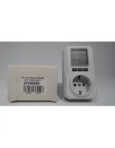 Lafayette PM-150 power meter and timer, Schuko plug and socket 33100390