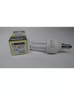 Mazda eureka mini lampada fluorescente el 11w 6500°k  e14 10162967