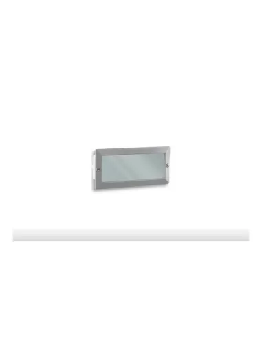 Flos 07 9001 72 Boîtier encastré ass interne/externe tc-del g24q 26w ip65 argent