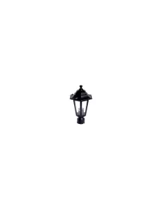 Noble Lighting 2002//25//ne mittelschwarze sechseckige Wandleuchte