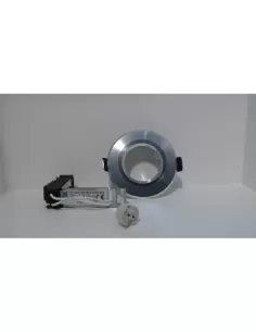 Spot encastré orientable Rossini 12 V//50 W GU5.3 aluminium 5301