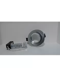 Spot encastré halogène Rossini 5302 12 V//50 W GU5.3 aluminium 5302