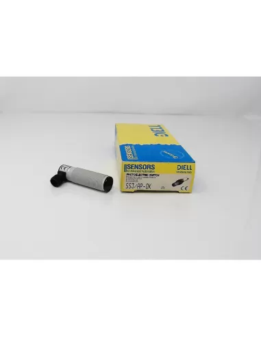 Diell fotocellula m18 90° sn 100mm 24vdc pnp conn  m12 ss3//ap-0k
