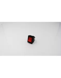 Elcart red illuminated bipolar switch 220vac 4//07141-00