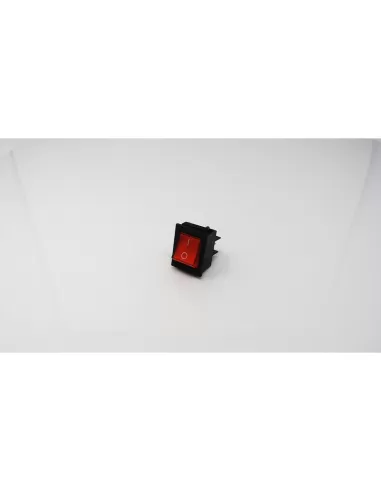 Elcart red illuminated bipolar switch 220vac 4//07141-00