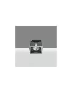 Iguzzini 2955 marco profundo gris//negro 165x165 gran 1x75w 12v qr111