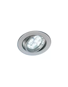 Foco empotrable orientable Side 2825-cr c/lámpara 50w gu5,3 cromo//pulido