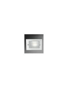 Lampe encastrée micro nickel SD 101 6,8 x 6,8 cm
