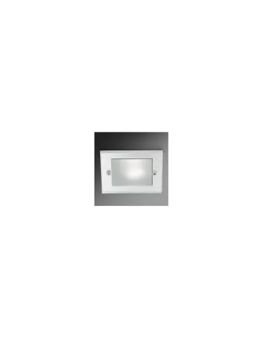 Lampe encastrée micro nickel SD 101 6,8 x 6,8 cm