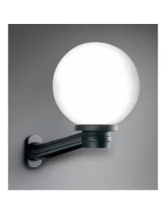 Ivela 1010-303 Kugel 300 Rauch mit schwarzem E27-Adapter