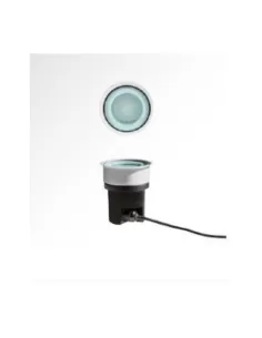 Martini 76080 00 round floor lamp 90mm sandblasted pyrex 20w