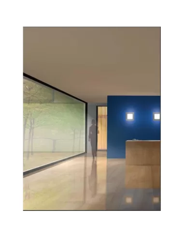 Three light a598 29 frame 37 wall ceiling es-e 2x26w electr white glass aluminum