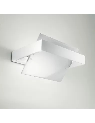 Leucos 0305315360005 white wall wing white metal diffuser r7s 114mm 150w