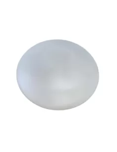 Fontana arte 2686-87 satin white glass bowl, external diameter 14 cm, diam.attacco 6 cm