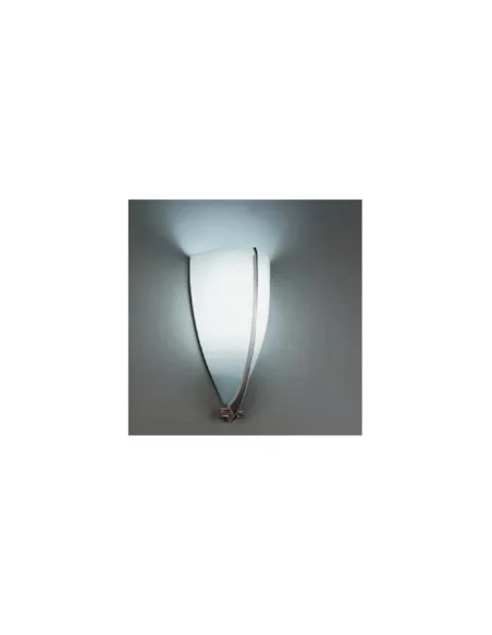 Artemide c224700 lampada a parete vesta e27 grigio metalizzato