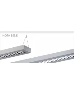 Artemide m107120 nota bene suspension sing 1200 2x54w n//dim bc 2