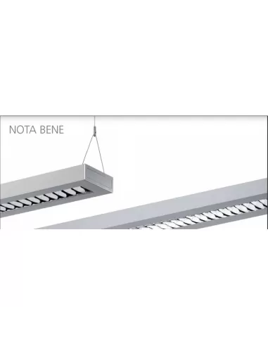 Artemide m107120 nota bene suspension sing 1200 2x54w n//dim bc